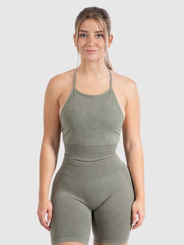 Smilodox Sporttop ' Vera' in Groen: voorkant