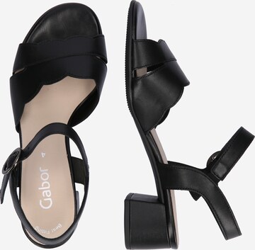 GABOR Sandals in Black