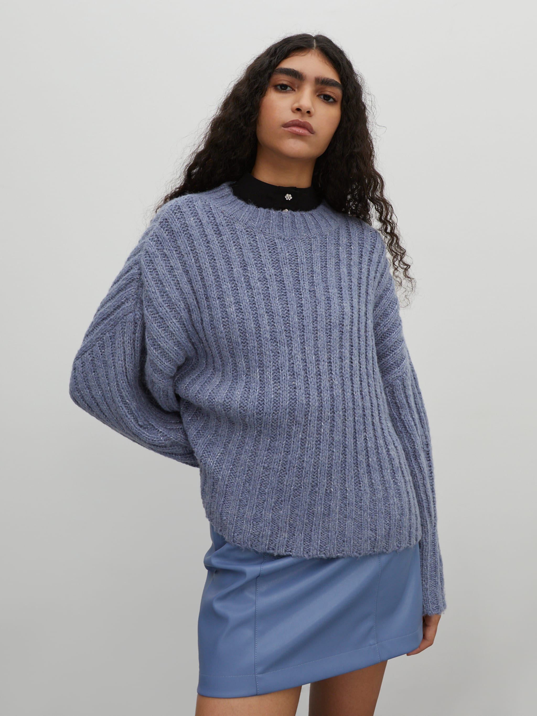 EDITED Producten Blouse 'Lise' Zwart