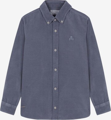 Scalpers Regular fit Button up shirt in Blue: front