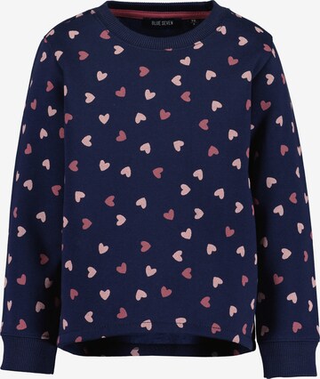 BLUE SEVEN Sweatshirt in Blauw: voorkant