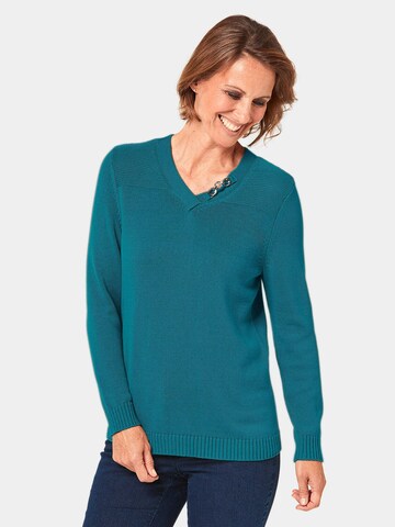 Pull-over Goldner en bleu : devant