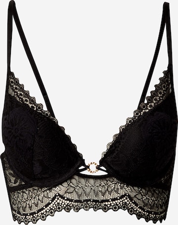 ETAM Bralette Bra in Black: front