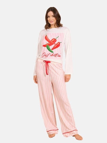 Pyjama Friends Like These en rose : devant