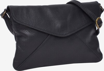 Gusti Leder Schoudertas 'Karisma' in de kleur Zwart, Productweergave