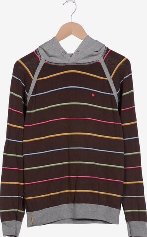 QUIKSILVER Sweatshirt & Zip-Up Hoodie in M in Brown: front