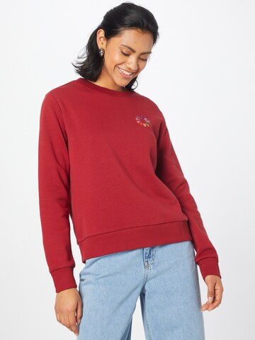 SCOTCH & SODA Sweatshirt in Red: front