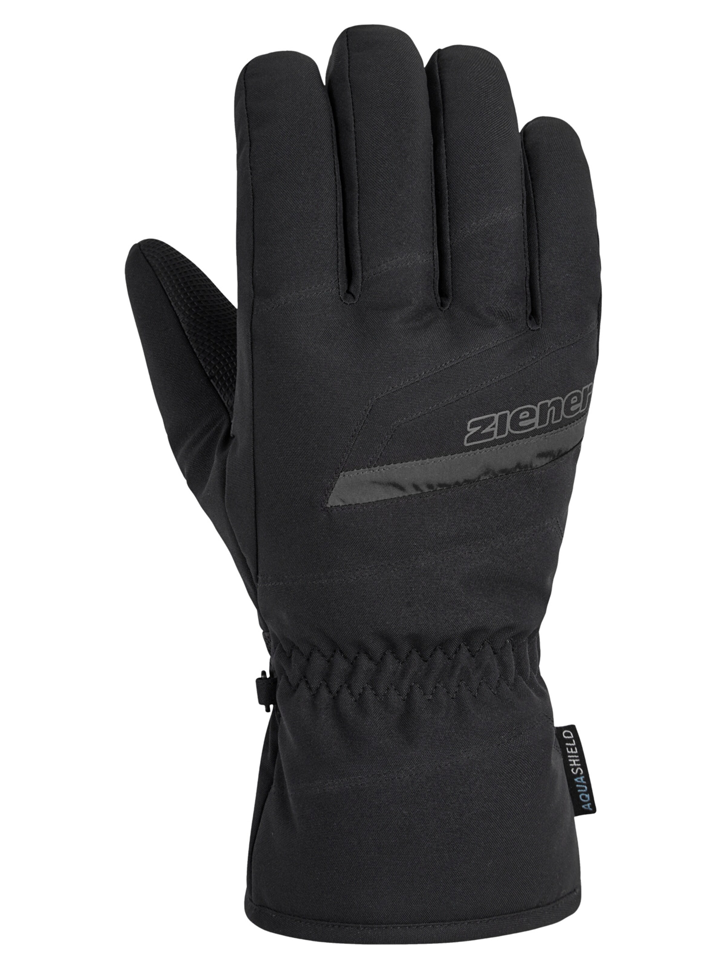 ZIENER Sporthandschuhe '1733' in Schwarz