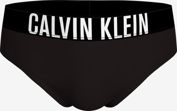 Calvin Klein Swimwear Swim Trunks in Black: front