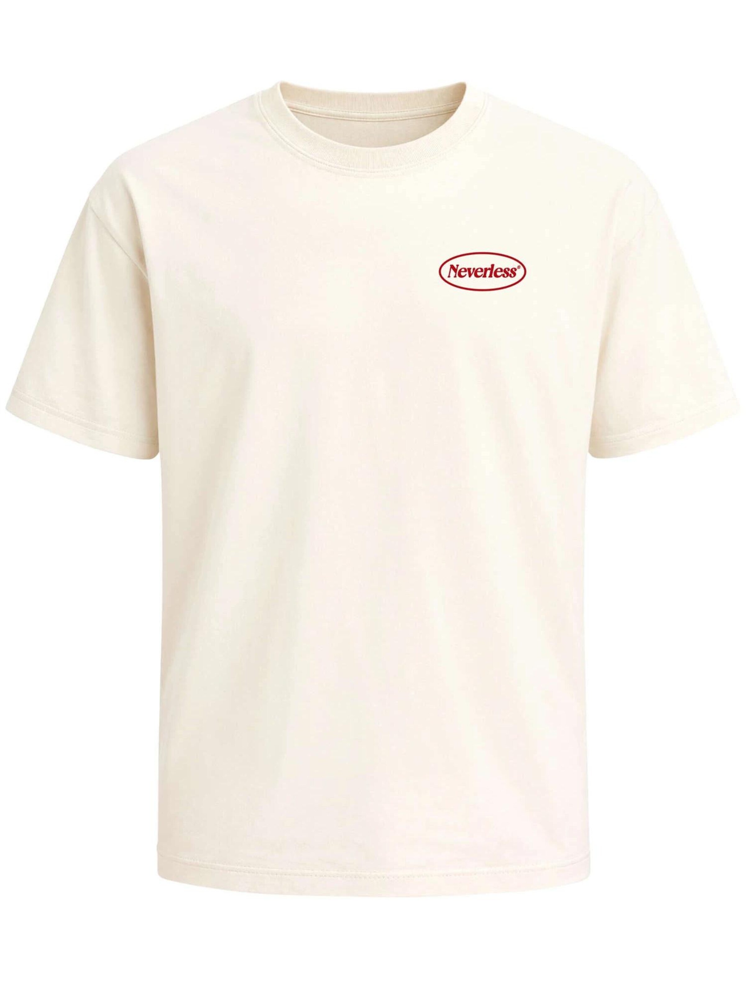 Neverless Shirt 'Cardio' in Beige: front