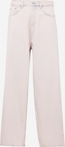 WEEKDAY Loose fit Jeans 'Astro' in Pink: front