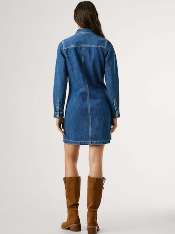 Robe-chemise 'Authentic' Pepe Jeans en bleu