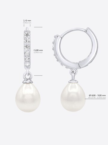 Ateliers Saint Germain - Pendientes 'Madrague' en blanco