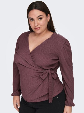 ONLY Carmakoma Blouse in Purple