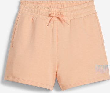 PUMA Normální Kalhoty 'ESS SUMMER DAZE' – oranžová: přední strana