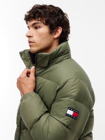 Tommy Jeans Зимняя куртка 'Essential' в Зеленый
