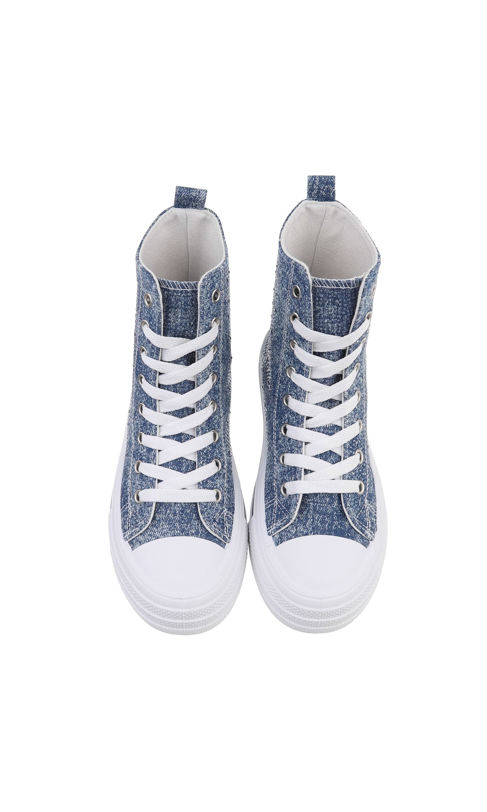 Ital-Design Sneaker in Blau
