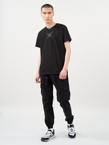 Cørbo Hiro T-Shirt 'Ronin' in Schwarz