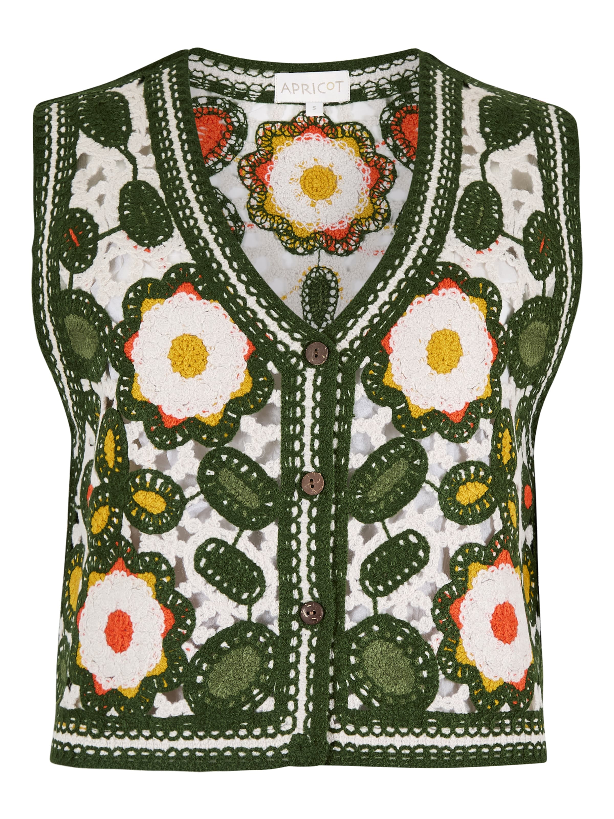 Apricot Top ' ' in Green: front