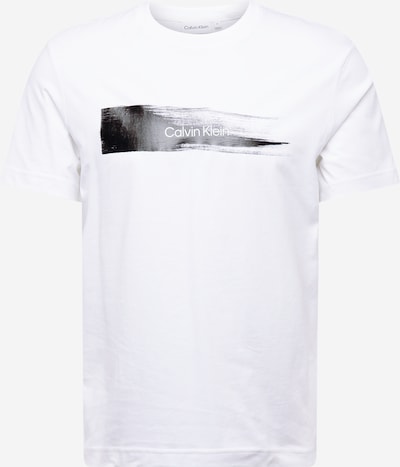Calvin Klein T-Shirt en noir / blanc, Vue avec produit