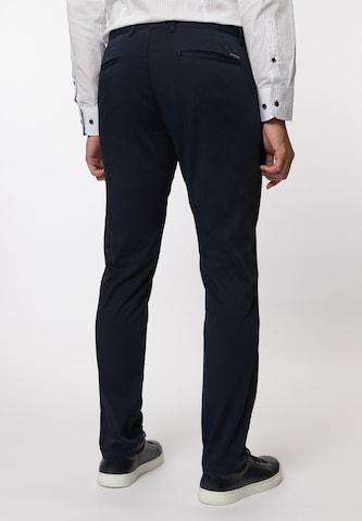 ROY ROBSON Slimfit Chinohose 'Scott' in Blau