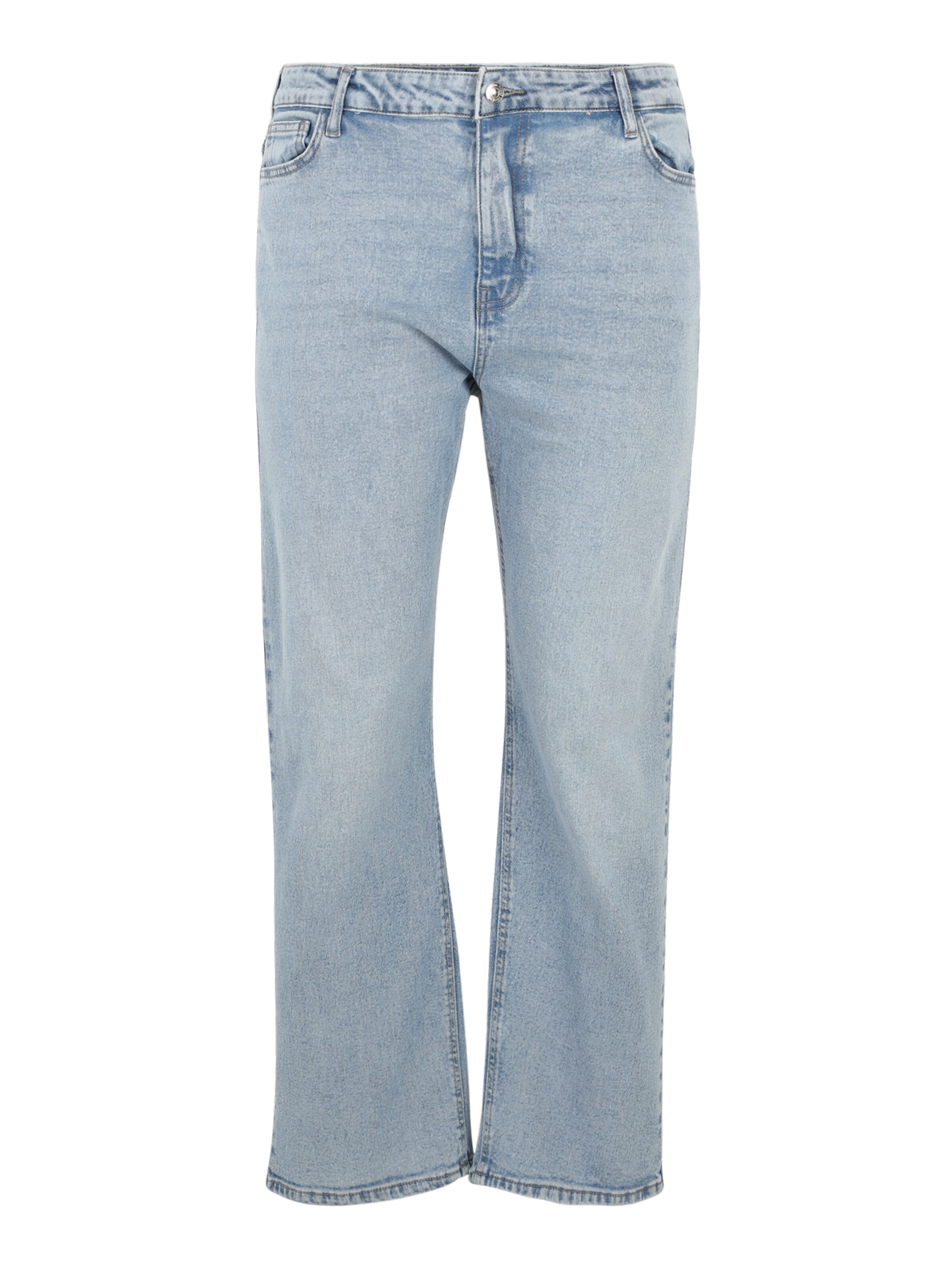 PIECES Curve Regular Farkut värissä sininen: etupuoli