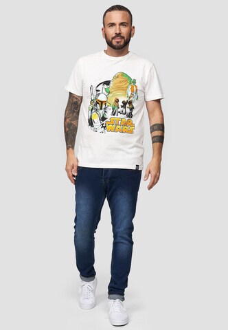 Recovered Shirt 'Star Wars Jaba Group' in Beige
