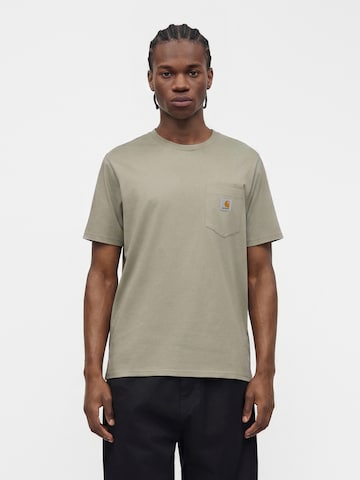 T-Shirt Carhartt WIP en vert : devant