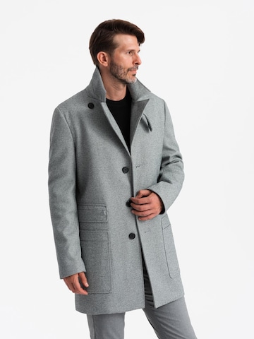 Ombre Between-seasons coat 'OM-COWC-0108' in Grey