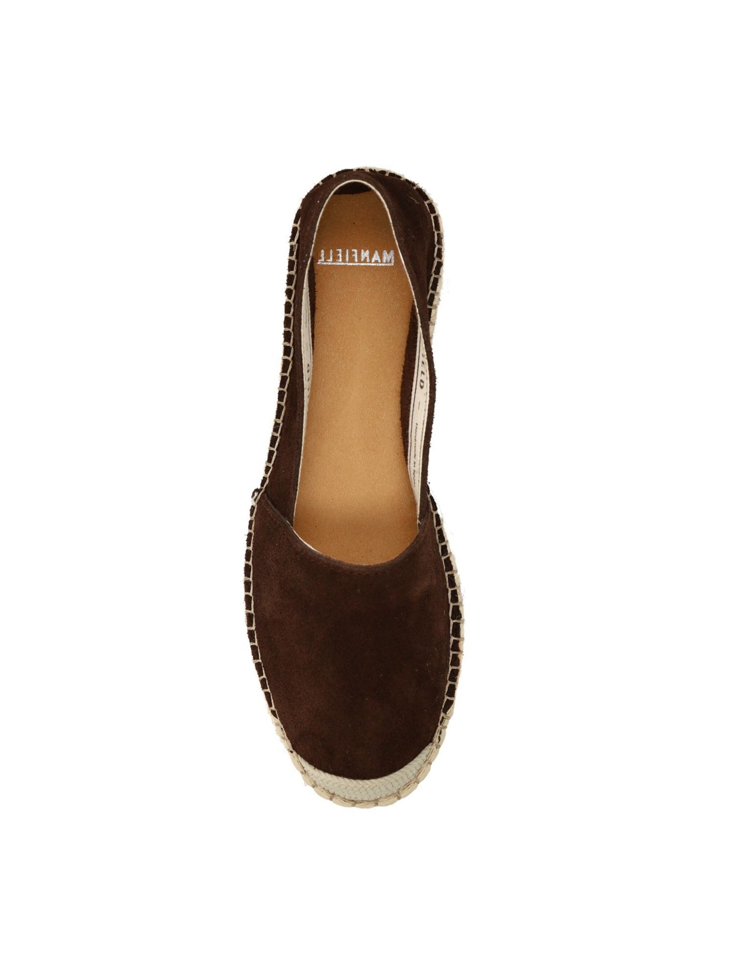 MANFIELD Espadrilles in Bruin