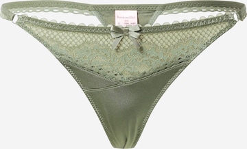 Hunkemöller String 'Malika' in Green: front