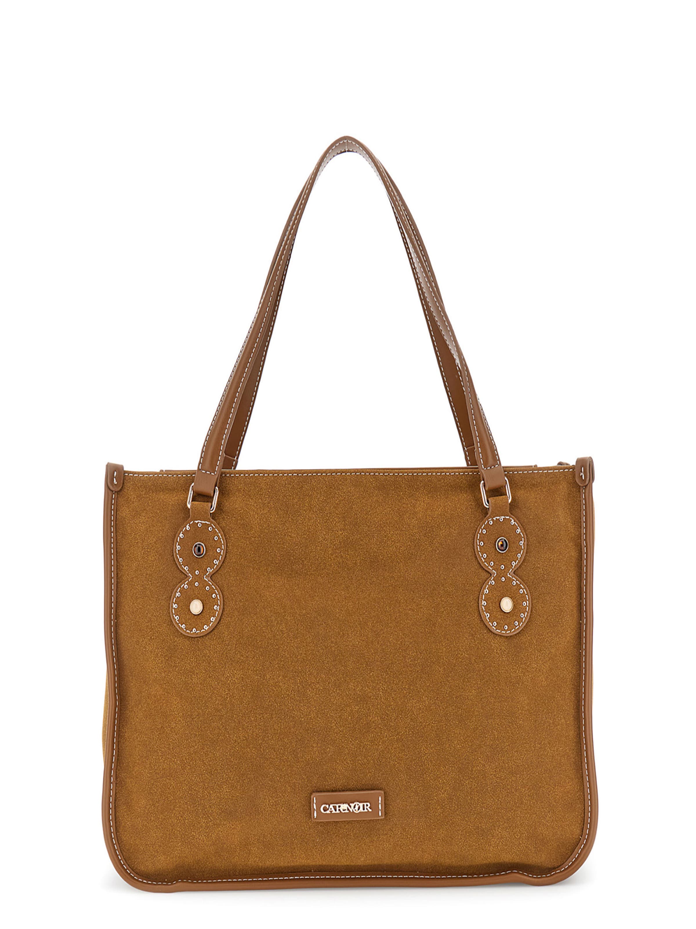 Borsa a spalla CAFè NOIR di colore marrone, Visualizzazione prodotti