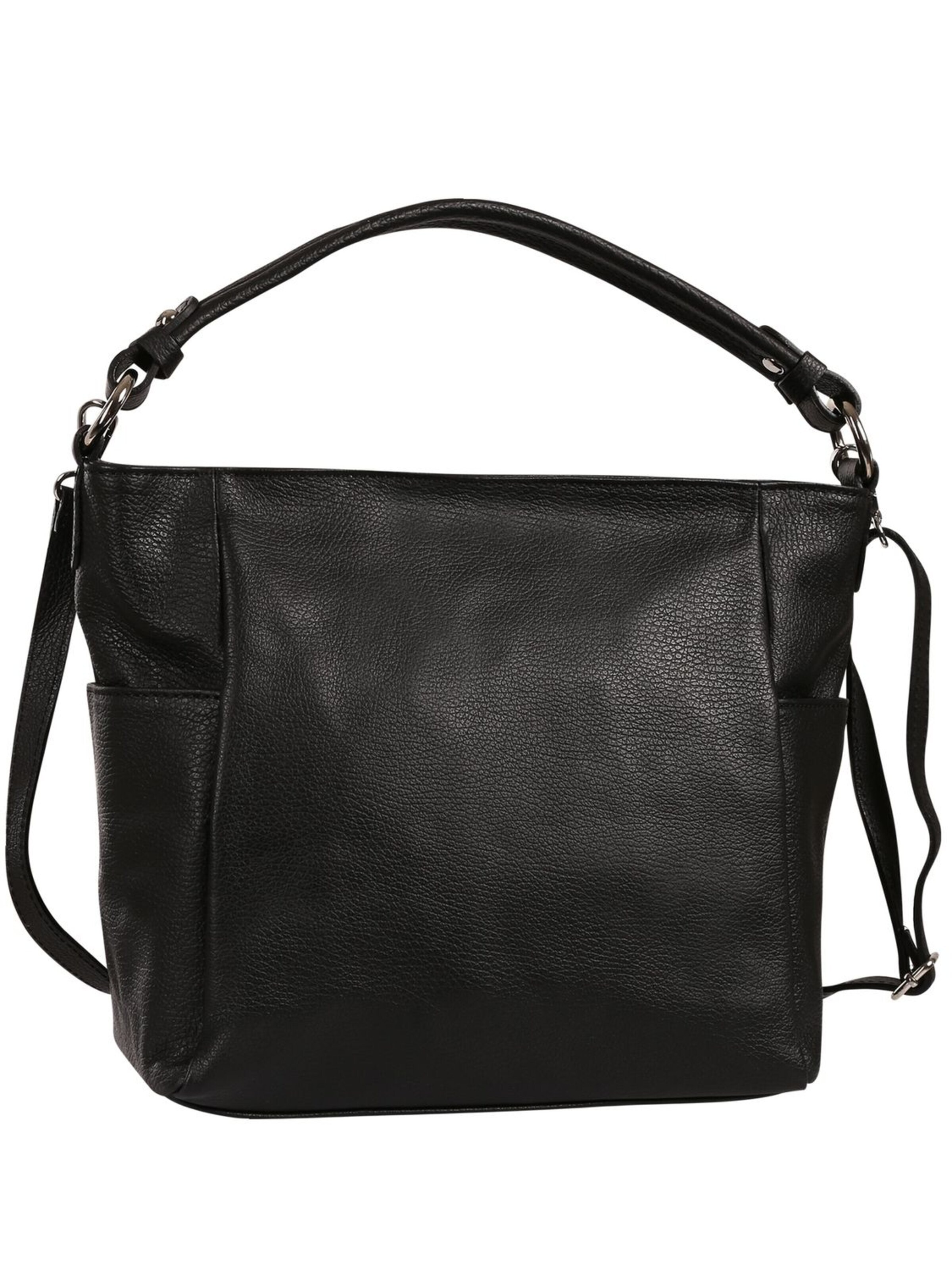 Toscanto - Bolso de hombro en negro: frente