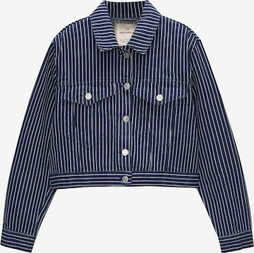 Pull&BearPrijelazna jakna - plava boja: prednji dio