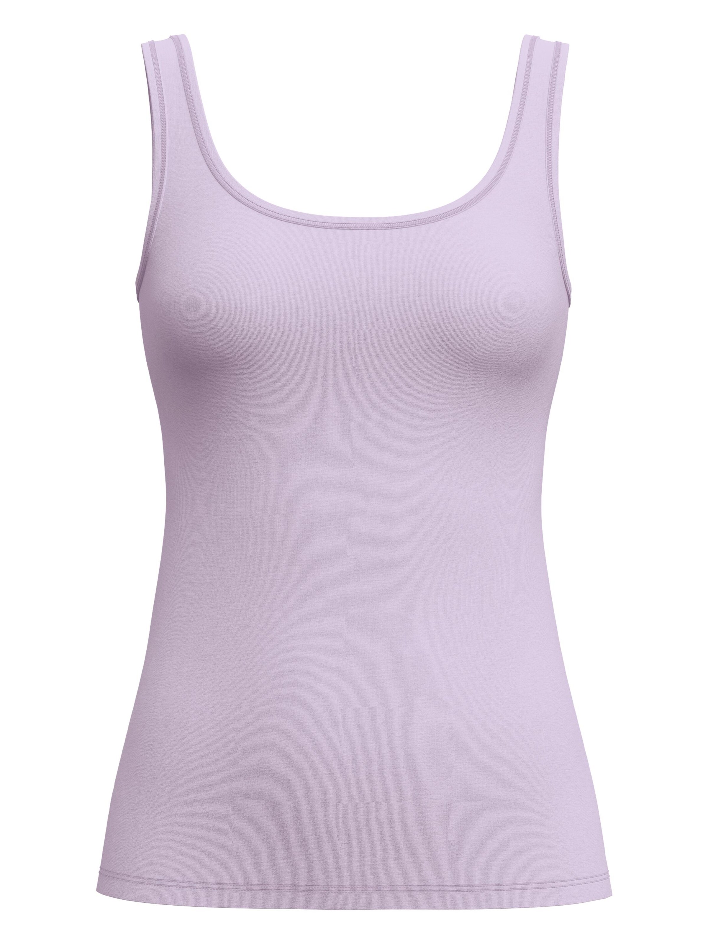 CALIDA Undershirt 'Natural Comfort' in Purple: front
