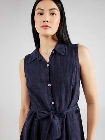 Abito camicia 'Lu44cia' di ZABAIONE in blu