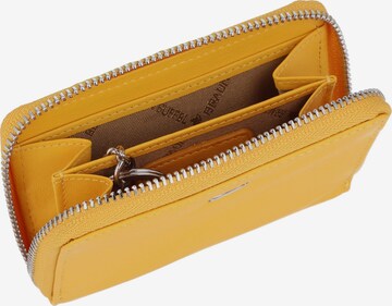 Braun Büffel Wallet 'Joy ' in Yellow