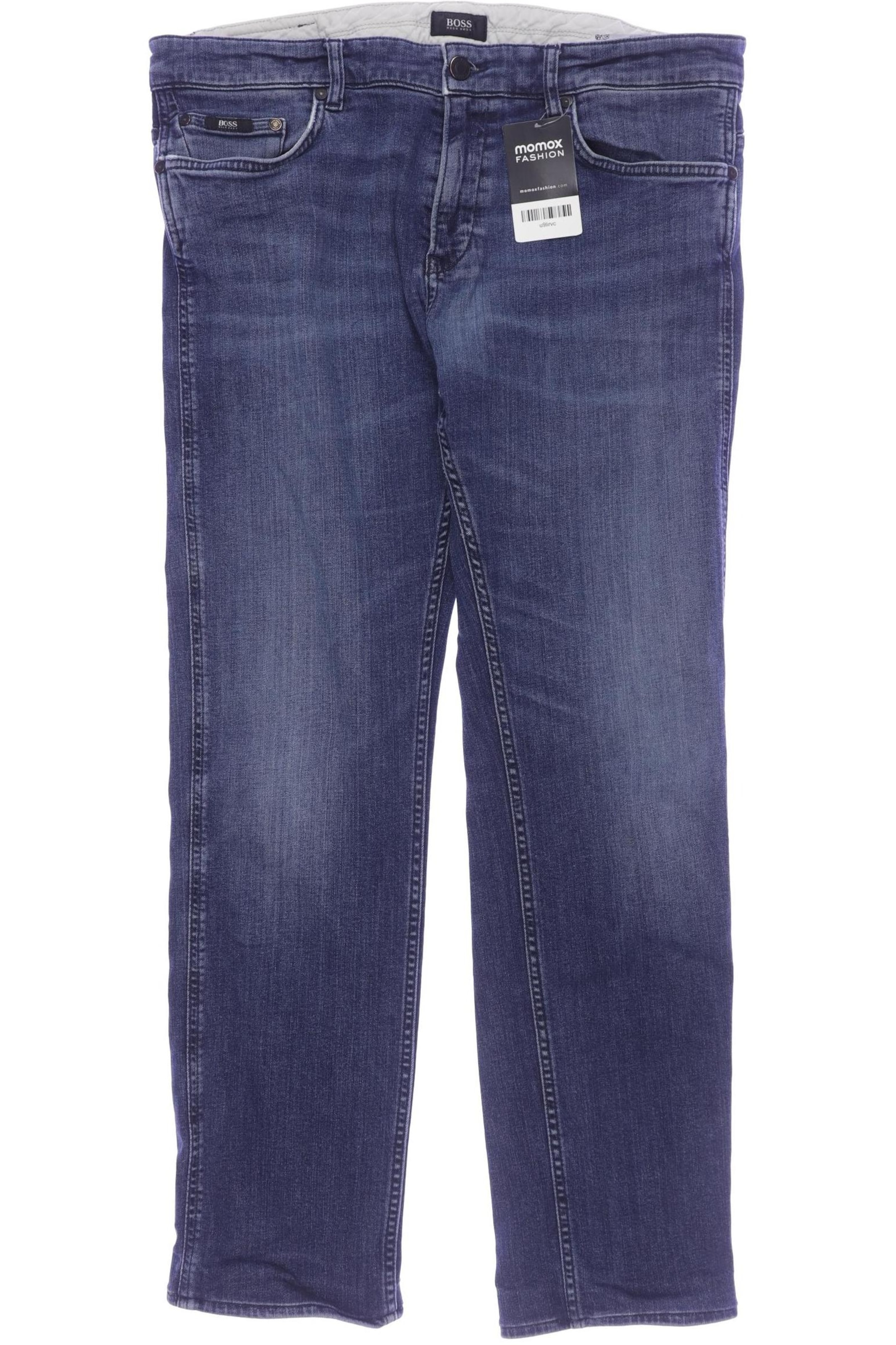 BOSS Black Jeans in 35 in Blue: front