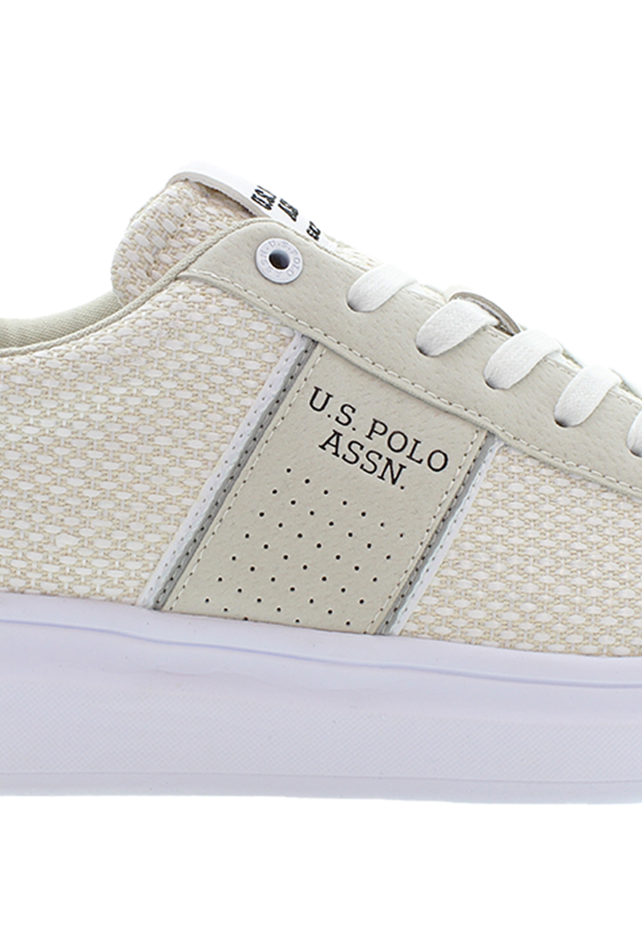 Sneaker bassa 'Caius' di U.S. POLO ASSN. in bianco