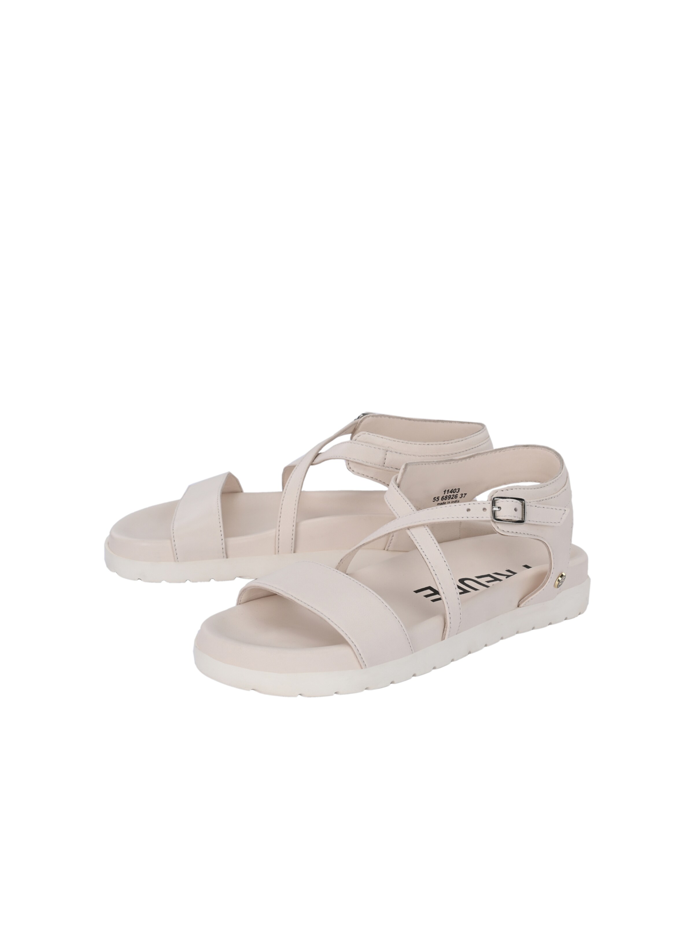 FREUDE Sandalen met riem ' AMELINE ' in Beige