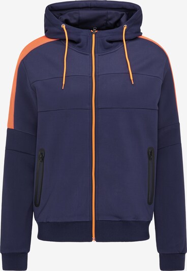 Giacca di mezza stagione Mo SPORTS di colore blu scuro / arancione neon, Visualizzazione prodotti