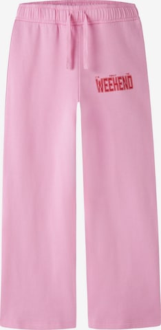 NAME IT - Pantalón en rosa: frente