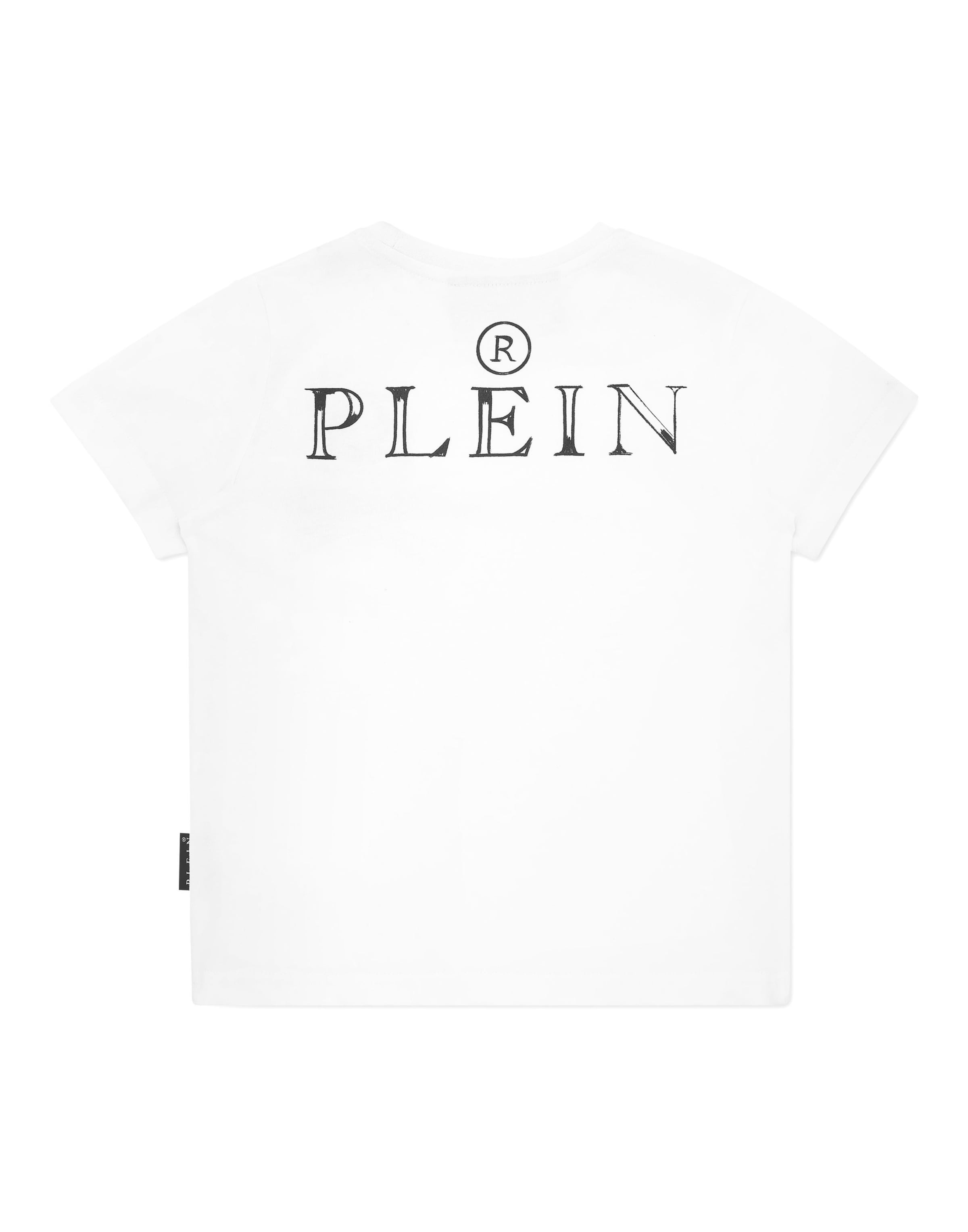 Philipp Plein Shirt 'Skull & Bones' in Wit