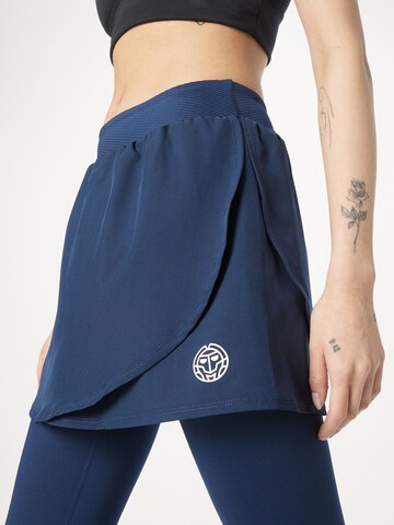 BIDI BADU Skinny Sporthose in Blau