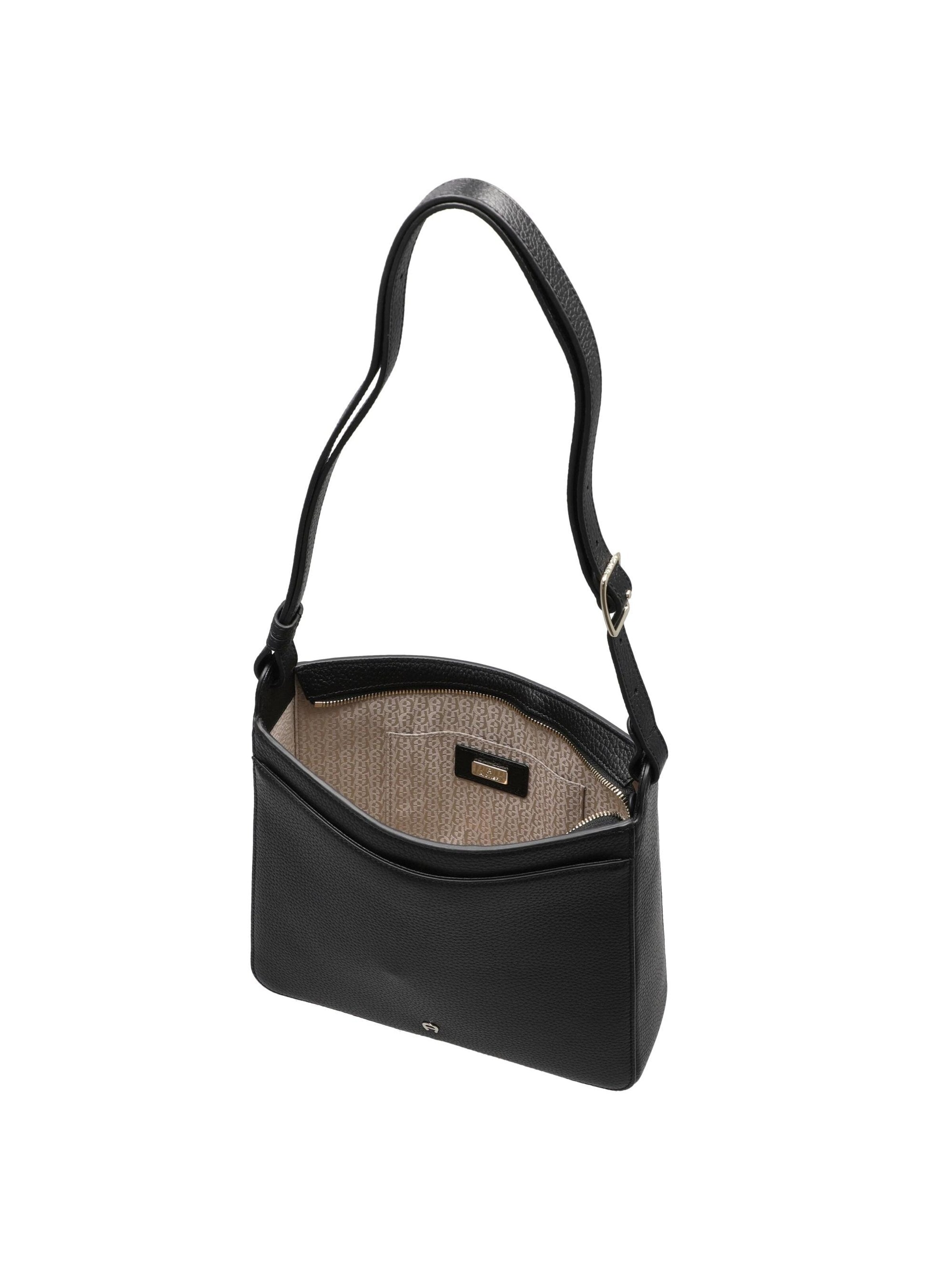 AIGNER Handtasche 'Pura M'‌‌‌‌‌‌‌‌‌‌ in Schwarz
