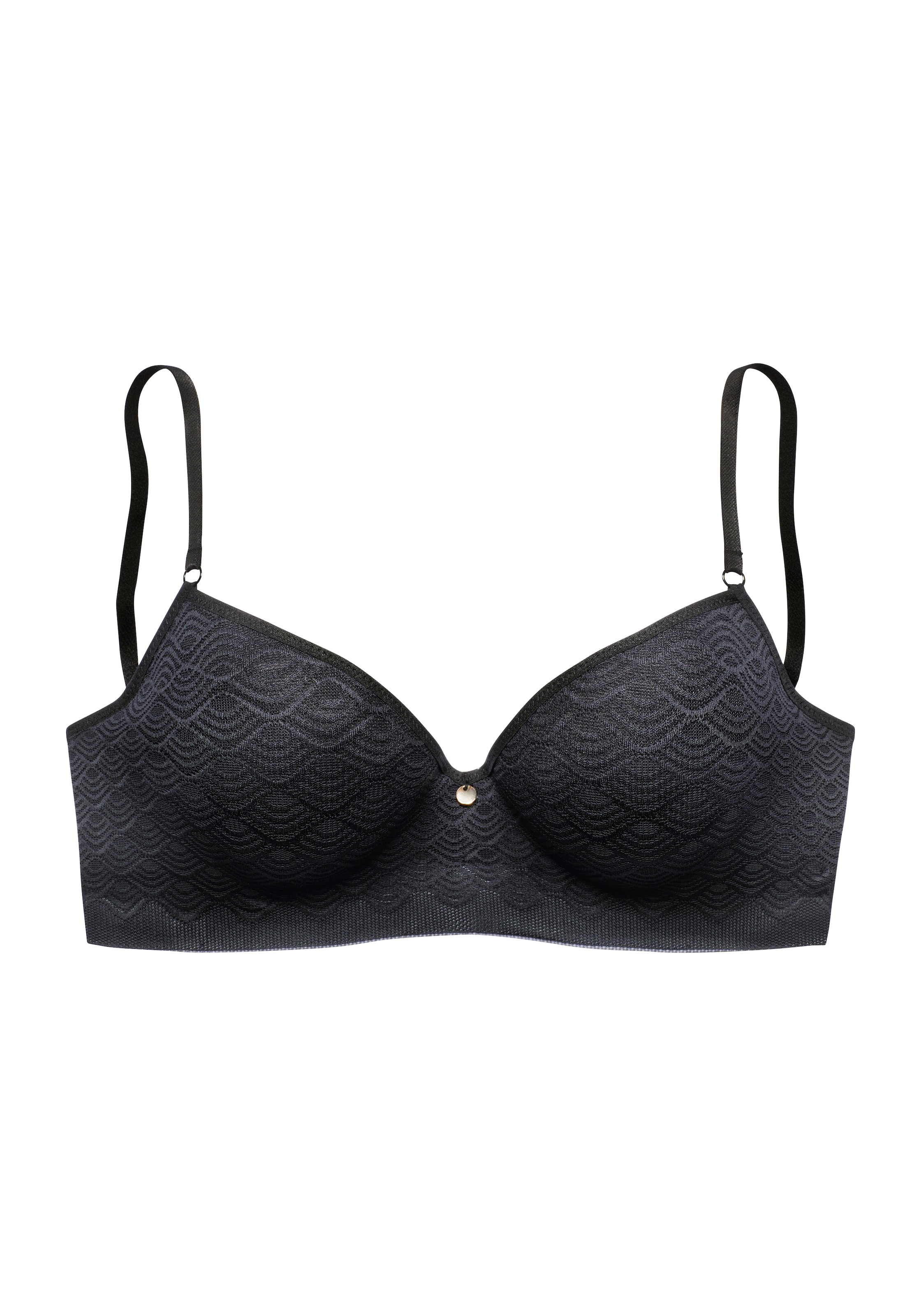 Push-up Reggiseno di LASCANA in nero: frontale