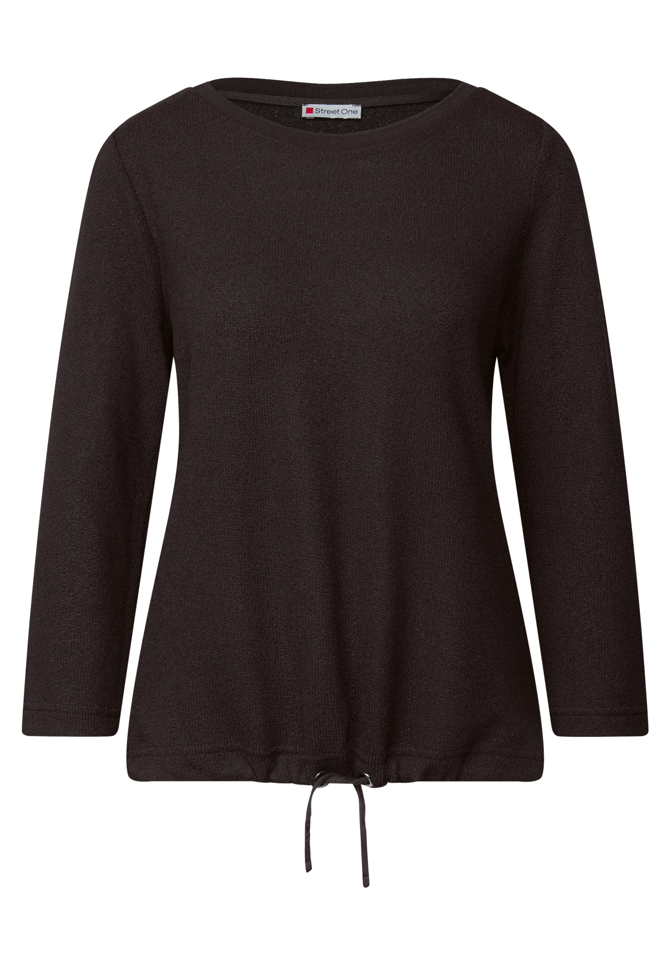 STREET ONE Shirt in Brown: front