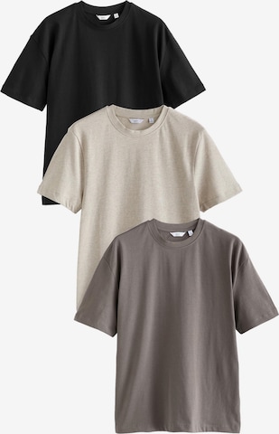 Next Shirt in Beige: front