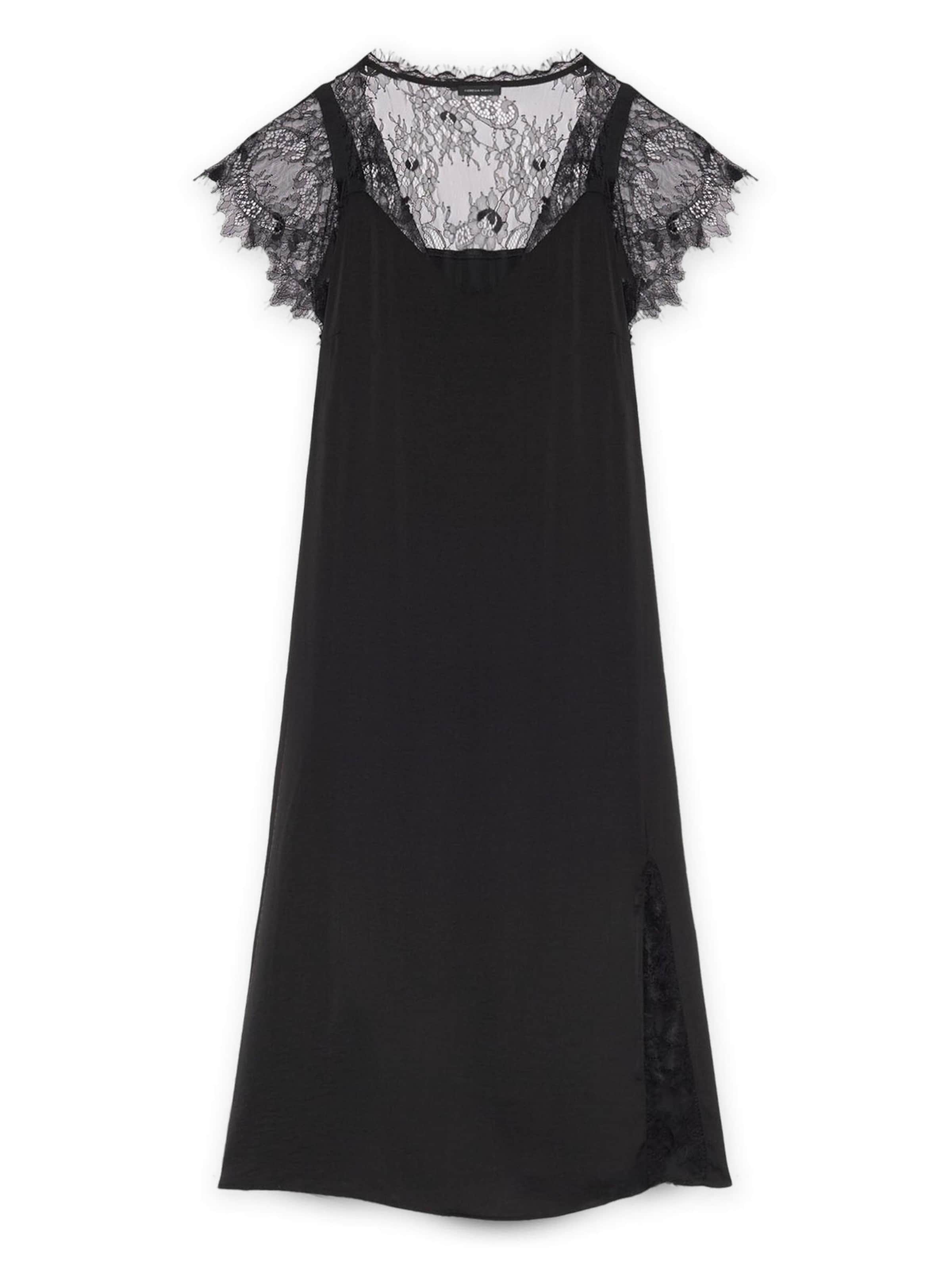 Fiorella Rubino Robe en noir, Vue avec produit