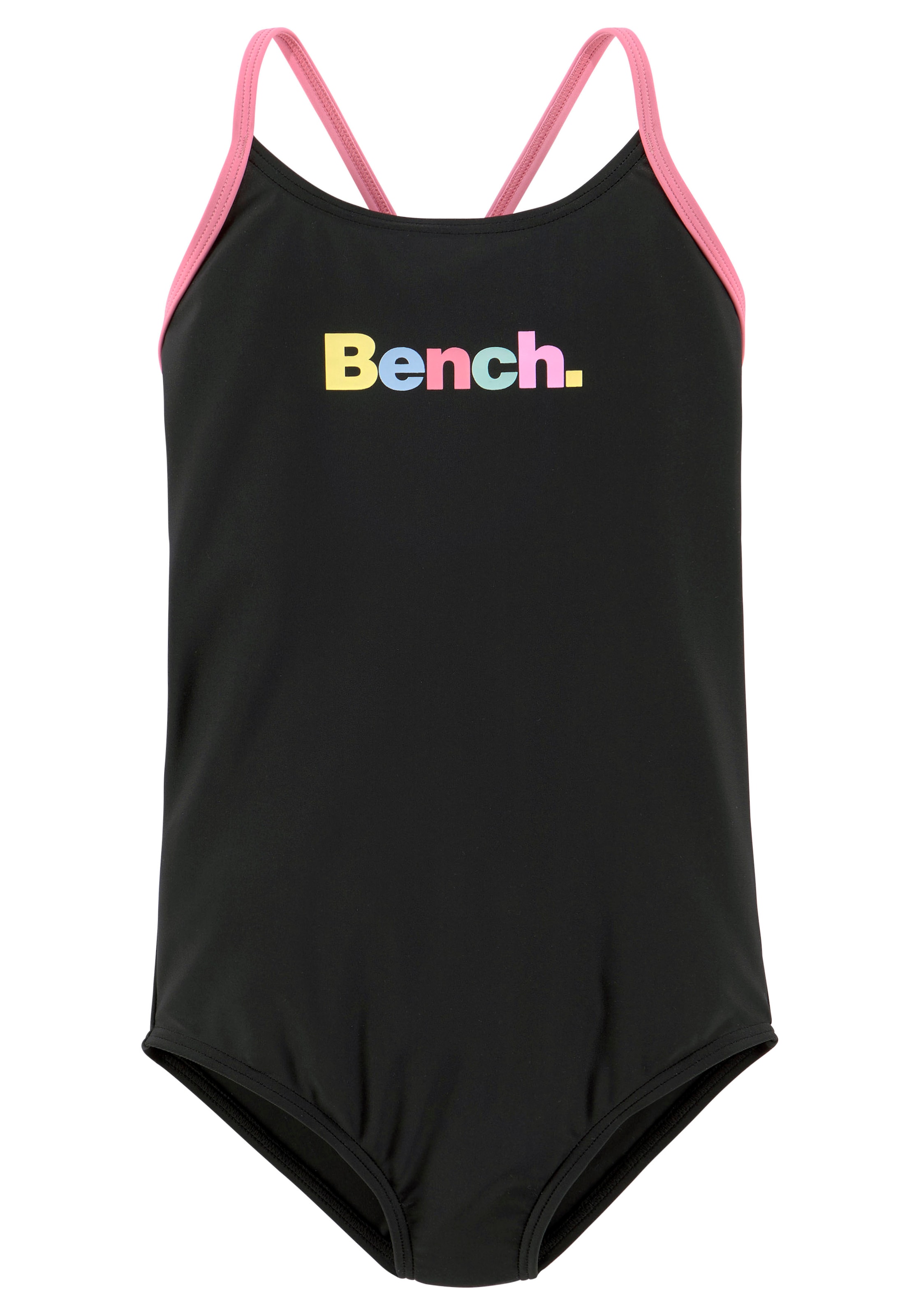 BENCH Strój kąpielowy w kolorze czarny: przód